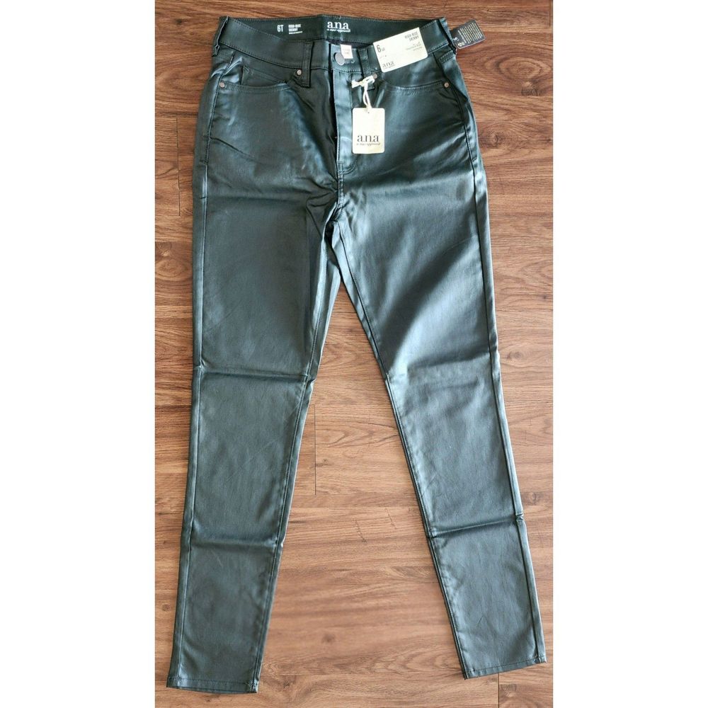 NWT Womens 6 Tall High Rise Skinny Denim Jean Inseam 32in